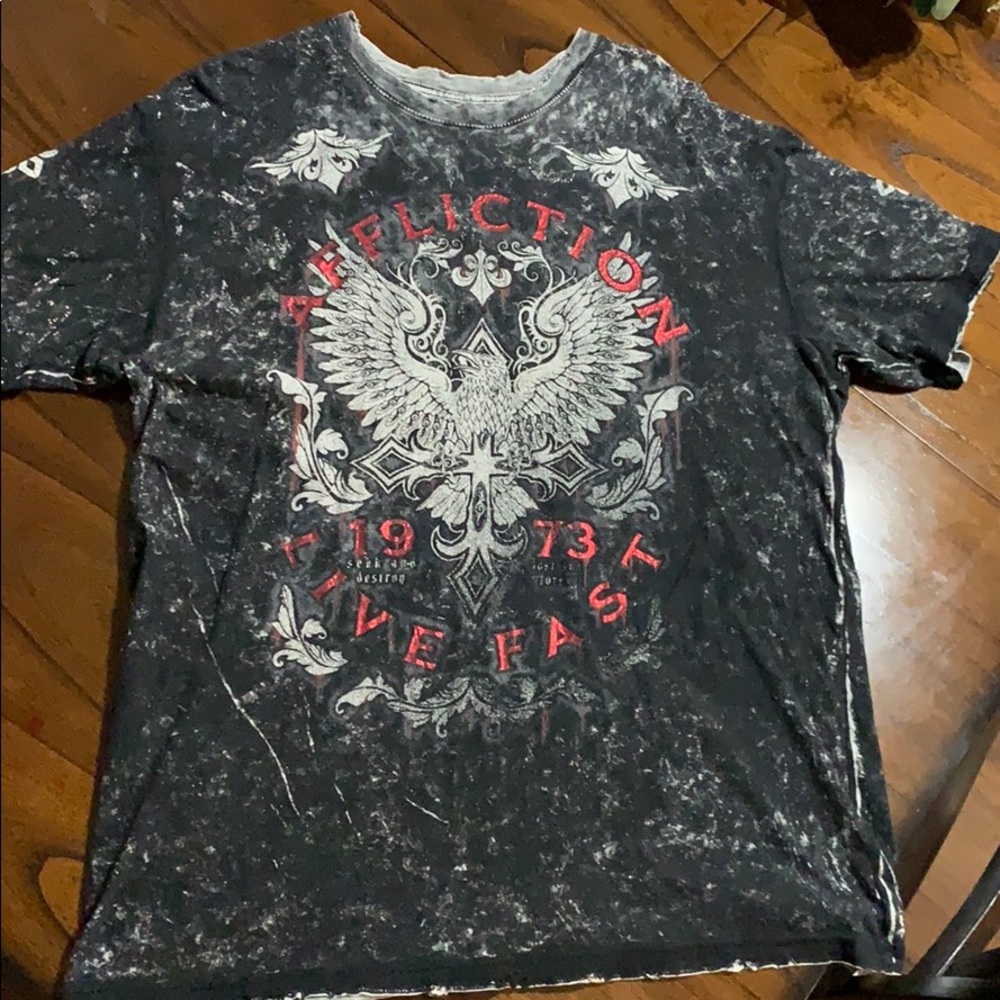Affliction - Live Fast Reversible Men’s shirt XXL